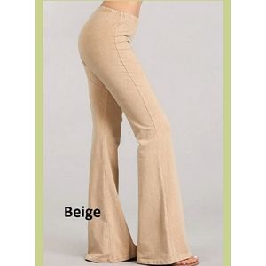 NWOT Three Bird Nest Cher Beige Wide Leg Pants